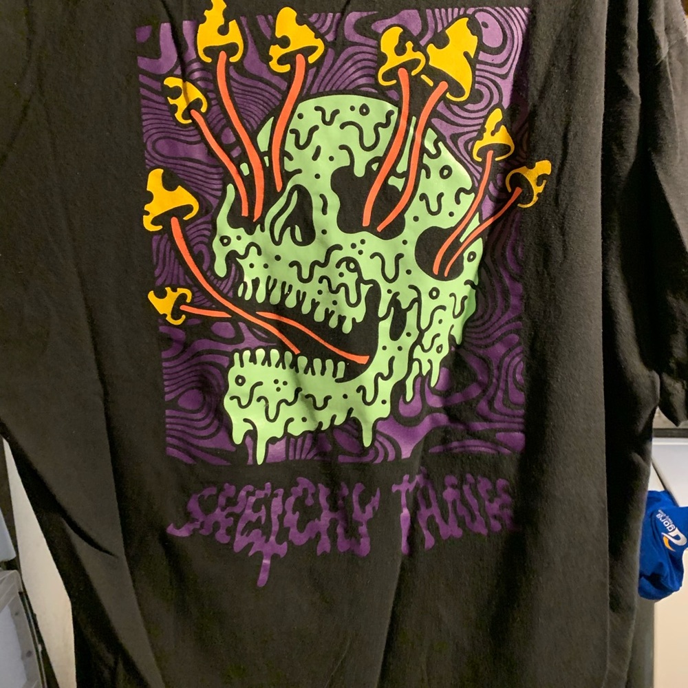 Men’s Sketchy Tank T-Shirt GLOW IN THE DARK